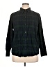 L.L.Bean Argyle Black Long Sleeve Button-Down Shirt Size 1X - photo 1