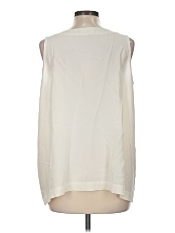 Eskandar Sleeveless Silk Top (view 2)