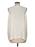 Eskandar 100% Silk Ivory Sleeveless Silk Top Size 8 (1) - photo 2