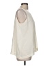 Eskandar 100% Silk Ivory Sleeveless Silk Top Size 8 (1) - photo 4