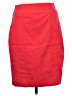 Express Solid Red Formal Skirt Size 6 - photo 1