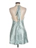 Hello Molly Metallic Teal Cocktail Dress Size 6 - photo 2