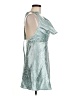 Hello Molly Metallic Teal Cocktail Dress Size 6 - photo 4