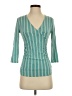 Boden Teal 3/4 Sleeve Top Size 4 - photo 1