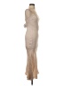 Princess Polly 100% Polyester Tan Cocktail Dress Size 2 - photo 4