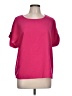 Shein Pink Short Sleeve Blouse Size L - photo 1
