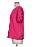 Shein Pink Short Sleeve Blouse Size L - photo 5