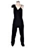Parker Solid Black Jumpsuit Size 2 - photo 1
