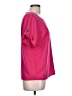 Shein Pink Short Sleeve Blouse Size L - photo 4