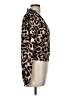 Shein Animal Print Brown Long Sleeve Blouse Size 8 - 10 - photo 4