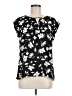 Fortune + Ivy 100% Polyester Black Short Sleeve Blouse Size M - photo 1