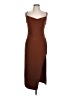 Blāshe Brown Cocktail Dress Size L - photo 1