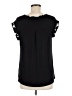 Fortune + Ivy 100% Polyester Black Short Sleeve Blouse Size M - photo 2