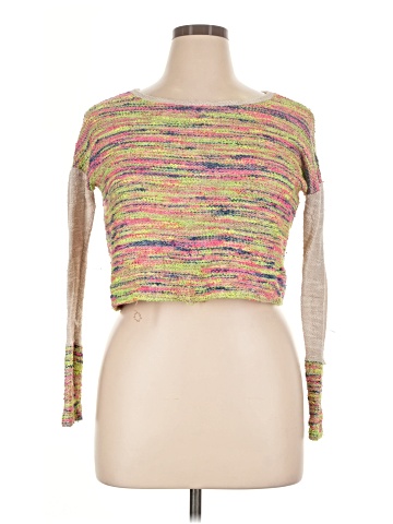 Black Brad 3/4 Sleeve Top (view 1)