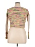 Black Brad Yellow 3/4 Sleeve Top Size XL (estimated) - photo 2
