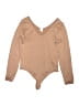 Sofia Jeans by Sofia Vergara Tan Long Sleeve Top Size L - photo 1