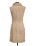 J. McLaughlin Solid Tan Casual Dress Size L - photo 2