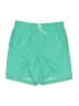 Old Navy 100% Polyester Solid Green Board Shorts Size 10 - 12 - photo 1