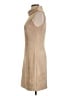 J. McLaughlin Solid Tan Casual Dress Size L - photo 5