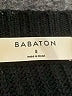Babaton 100% Wool Solid Black Wool Pullover Sweater Size S - photo 7
