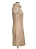 J. McLaughlin Solid Tan Casual Dress Size L - photo 4