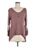O'Neill Burgundy 3/4 Sleeve Top Size M - photo 1