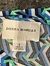 Donna Morgan Print Blue Casual Dress Size 4 - photo 7