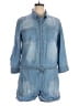 Dollhouse 100% Cotton Blue Romper Size XL - photo 1