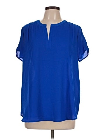 Pleione Short Sleeve Blouse (view 1)