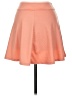 Ambiance Solid Pink Orange Casual Skirt Size M - photo 2