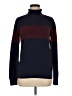 Guess Color Block Blue Turtleneck Sweater Size M - photo 1