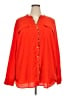Calvin Klein 100% Polyester Orange Long Sleeve Blouse Size 3X - photo 1
