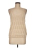 Unbranded 100% Polyester Tan Sleeveless Top Size M - photo 1