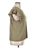 DKNY Green Short Sleeve Top Size XL - photo 4