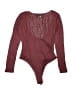 rue21 Burgundy Bodysuit Size L - photo 1