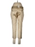 Bebe Chevron-herringbone Gold Casual Pants Size 10 - photo 2