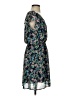 Maison Jules 100% Polyester Floral Blue Casual Dress Size S - photo 4
