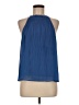 Mango Blue Sleeveless Blouse Size M - photo 1