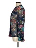 Kut from the Kloth 100% Polyester Floral Blue Long Sleeve Blouse Size M (petite) - photo 5