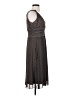 Max Studio Polka Dots Brown Casual Dress Size XS - photo 4