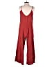Madewell Solid Red Jumpsuit Size S - photo 2