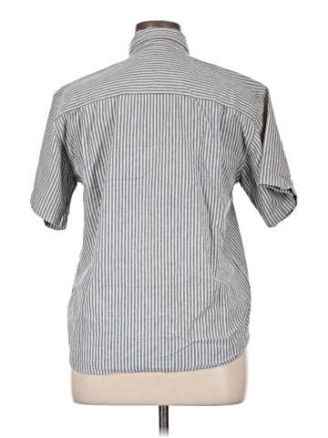 Assorted Brands 3/4 Sleeve Button-Down Shirt (view 2)