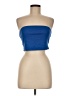Shein Blue Tube Top Size 6 - photo 1