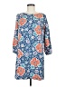 Old Navy Paisley Blue Casual Dress Size M (tall) - photo 1