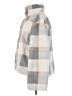 ACOA collection 100% Polyester Plaid Gray Faux Fur Jacket Size S - photo 5