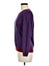 Weekend Max Mara Stripes Purple Pullover Sweater Size M - photo 5