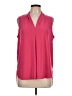 Jones Studio Pink Sleeveless Blouse Size L - photo 1