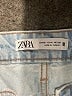 Zara Stars Blue Denim Shorts Size 4 - photo 3