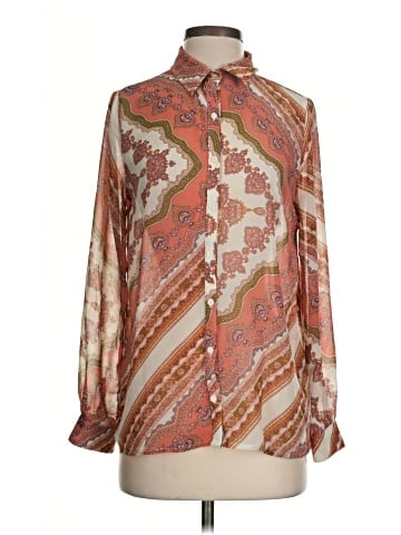 Timing Long Sleeve Blouse (view 1)