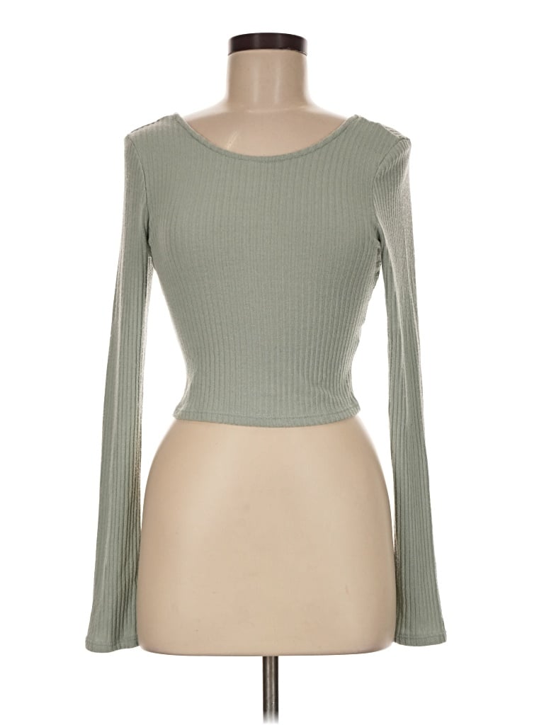 Pre-owned By Together Long Sleeve T-shirt In Green